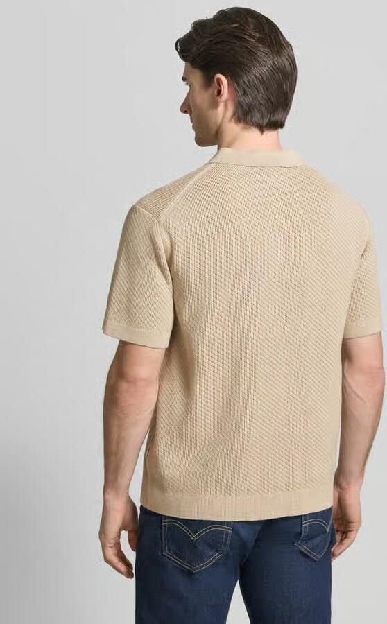 Casual friday regular fit poloshirt met labeldetail model 'ISAKSSON' - Foto 3