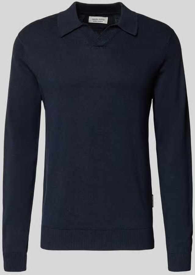 Casual friday Regular fit shirt met lange mouwen van lyocellmix model 'Bells'