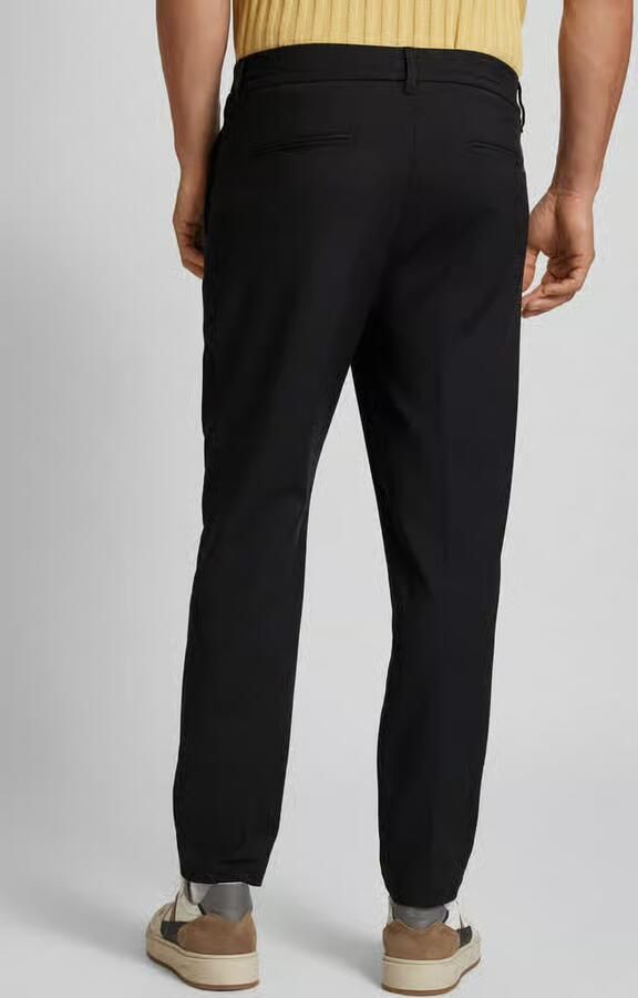 Casual friday Regular fit stoffen broek met bandplooien model 'Marc' - Foto 3