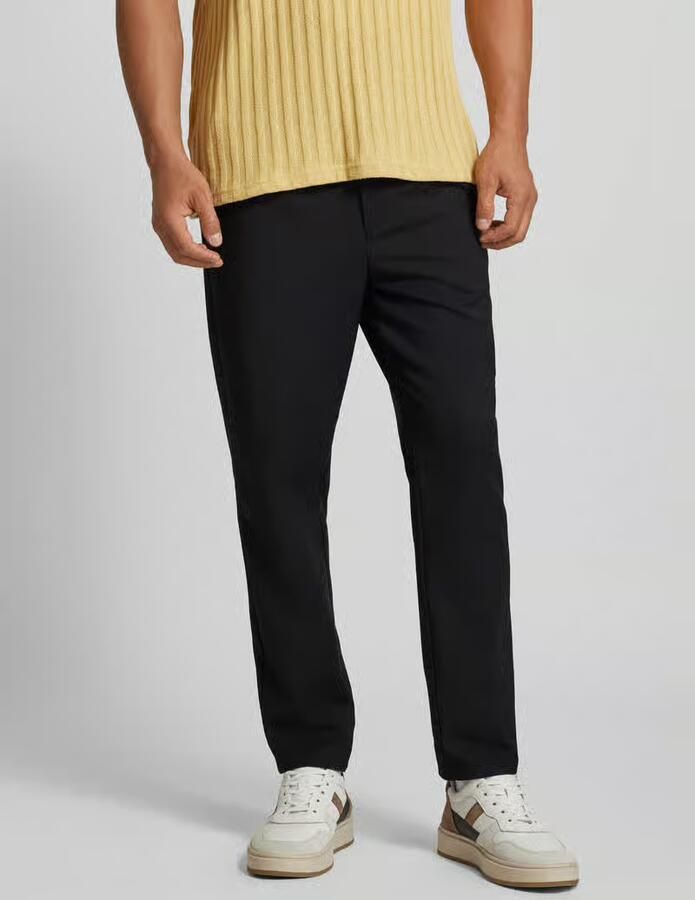 Casual friday Regular fit stoffen broek met bandplooien model 'Marc' - Foto 2