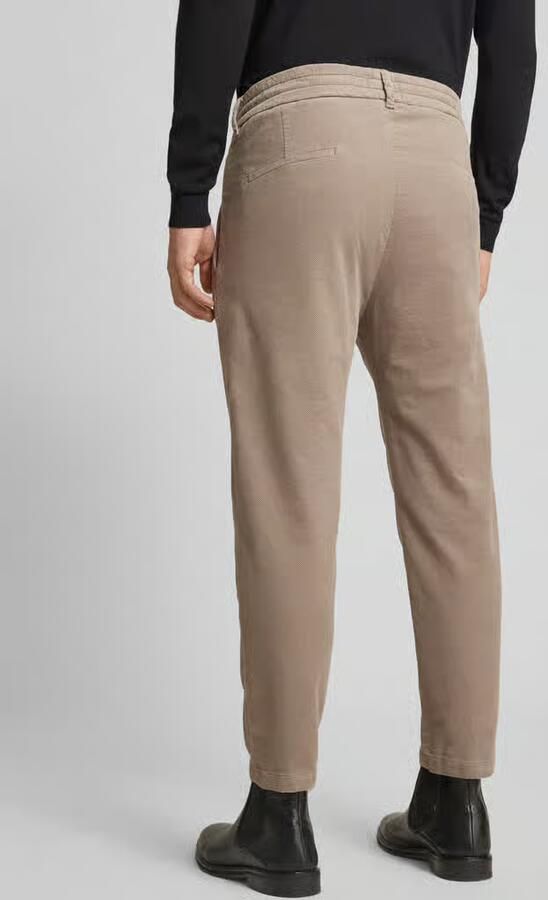 Casual friday Regular fit stoffen broek met bandplooien model 'Pierce' - Foto 3