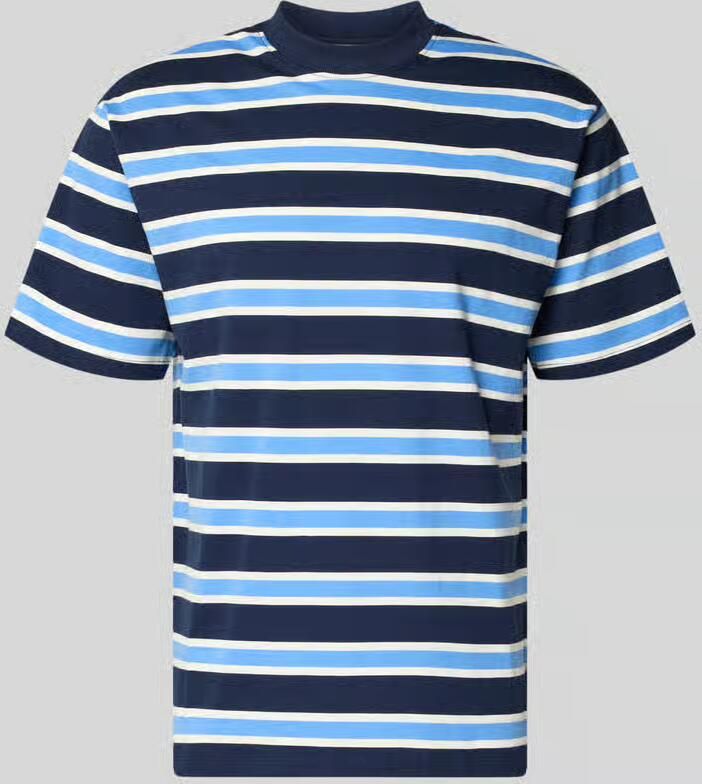 Casual friday Regular fit T-shirt met ronde hals