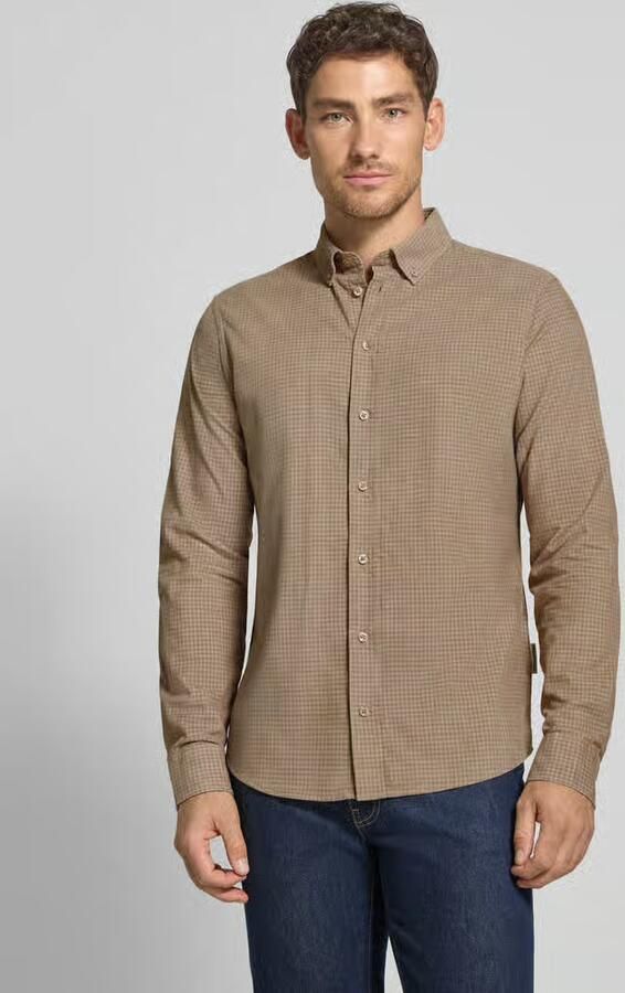 Casual friday Regular fit vrijetijdsoverhemd met button-downkraag model 'PONTUS' - Foto 2