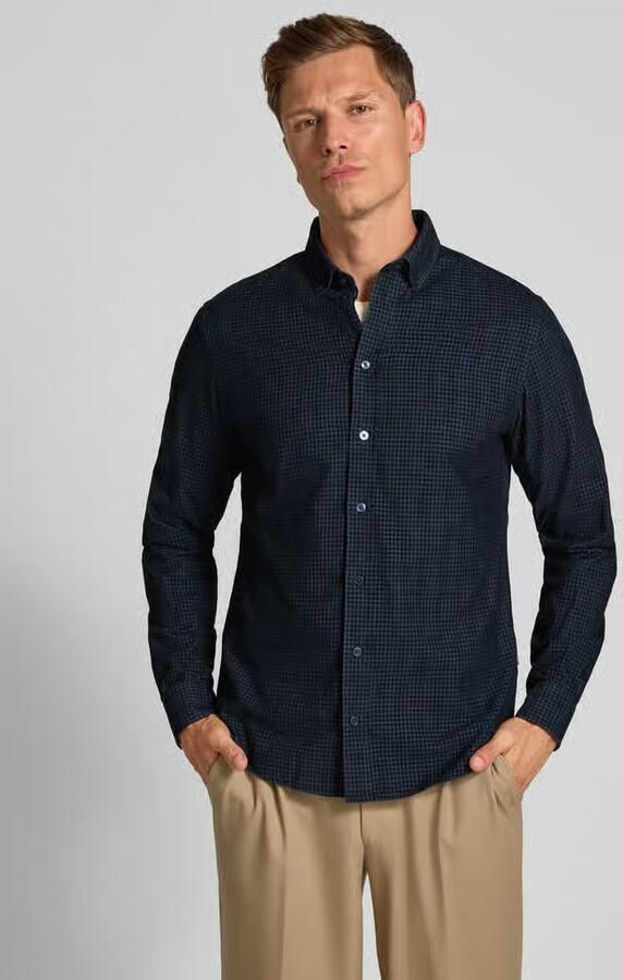 Casual friday Regular fit vrijetijdsoverhemd met button-downkraag model 'PONTUS' - Foto 2