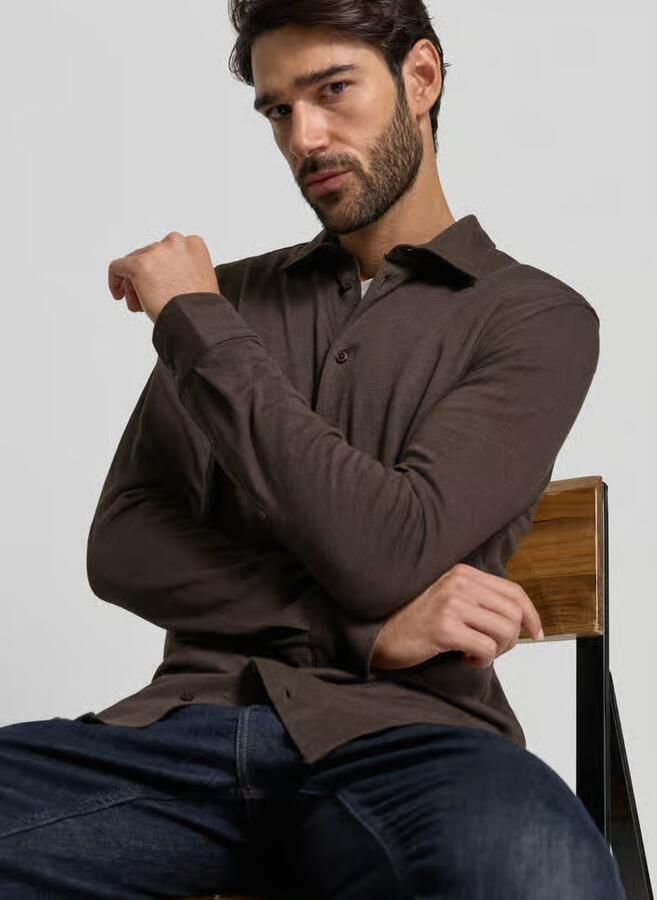 Casual friday Regular fit vrijetijdsoverhemd met kentkraag model 'ARKAN'