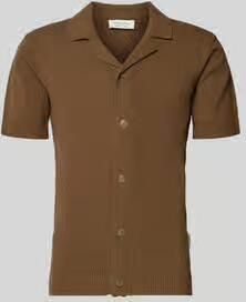 Casual friday regular fit vrijetijdsoverhemd met reverskraag model 'LINDHOLM'