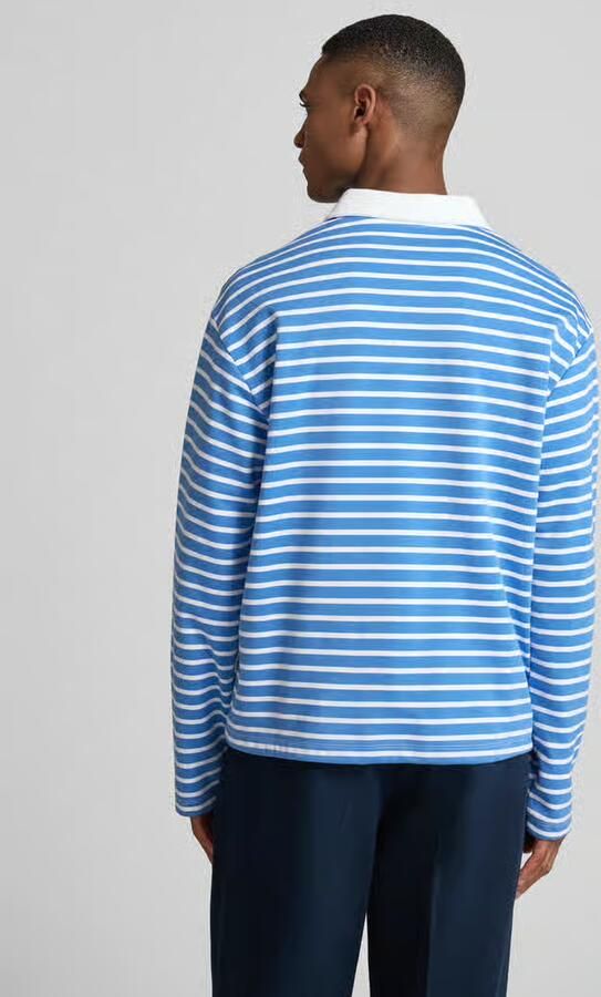Casual friday Relaxed fit Poloshirt met knoopsluiting Model 'PERSSON'