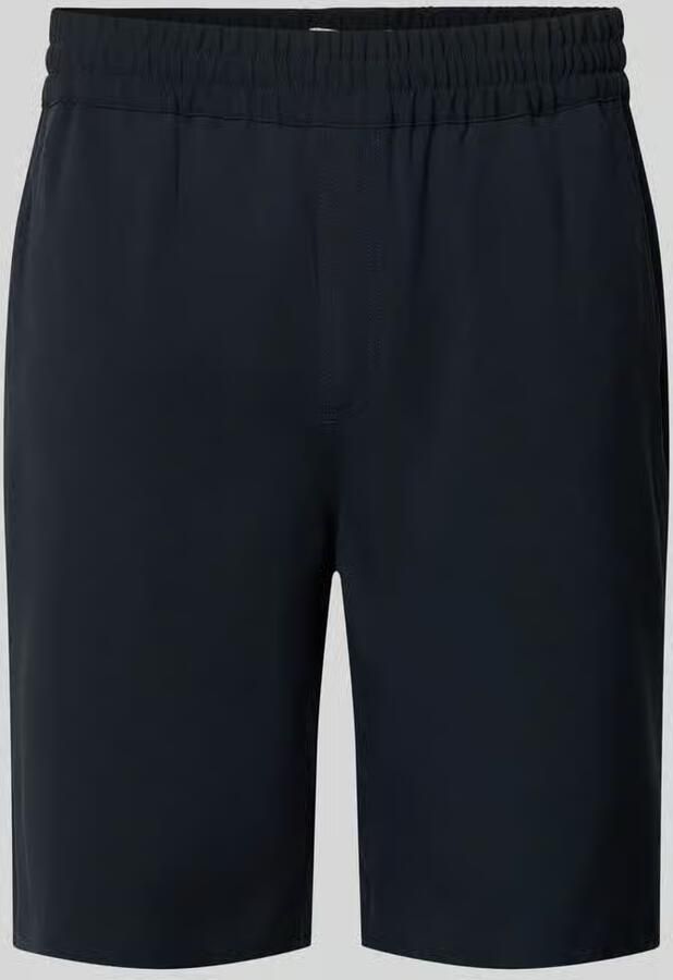 Casual friday Korte regular fit broek met elastische band model 'Samos' - Foto 2