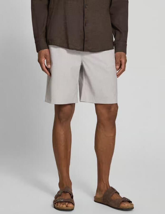 Casual friday Shorts met elastische tailleband model 'Samos' - Foto 2