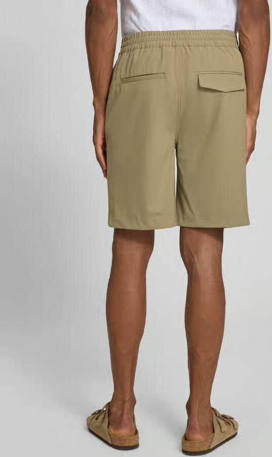 Casual friday Shorts met elastische tailleband model 'Samos' - Foto 3