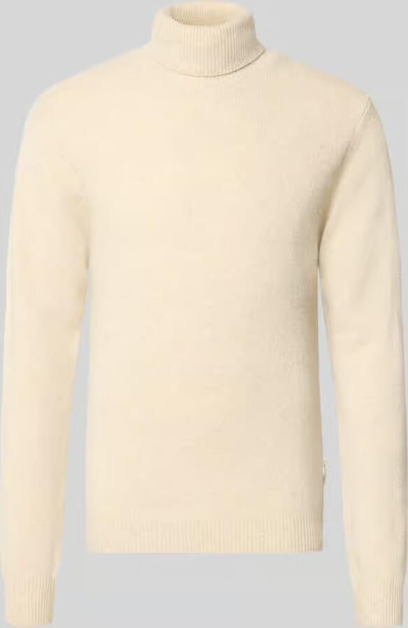 Casual friday Slim fit coltrui van wolmix model 'Karl' - Foto 2