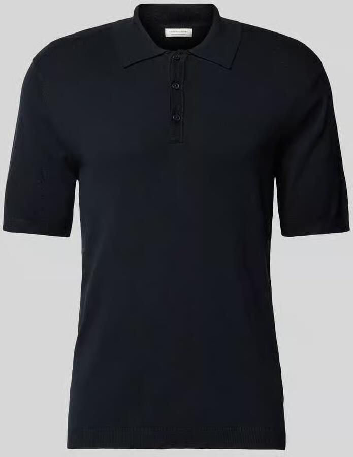 Casual friday Slim fit poloshirt met ribboorden model 'KARLO' - Foto 2