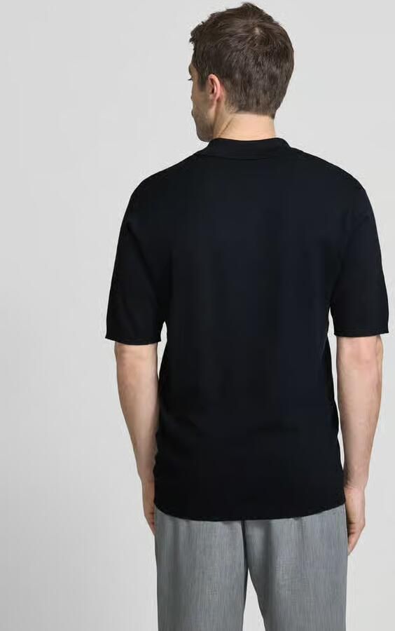 Casual friday Slim fit poloshirt met ribboorden model 'KARLO' - Foto 2