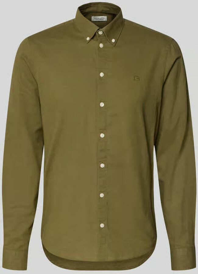 Casual friday Regular fit linnen overhemd met button-downkraag model 'Anton' - Foto 2
