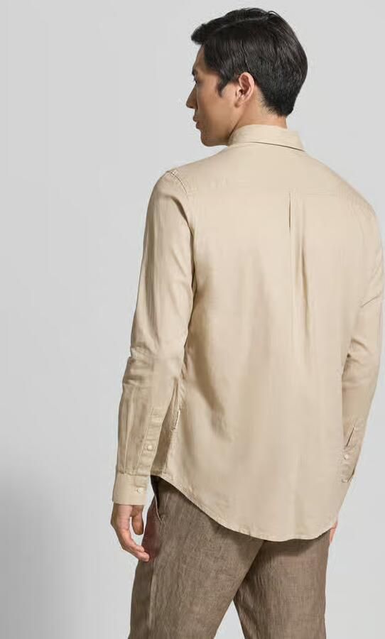 Casual friday slim fit vrijetijdsoverhemd met button-downkraag model 'Anton' - Foto 5
