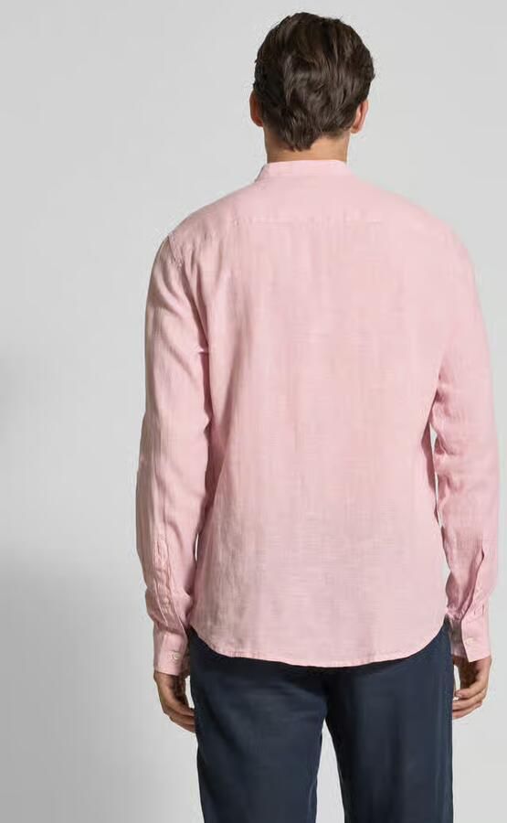 Casual friday Slim fit vrijetijdsoverhemd van linnen model 'Anton'