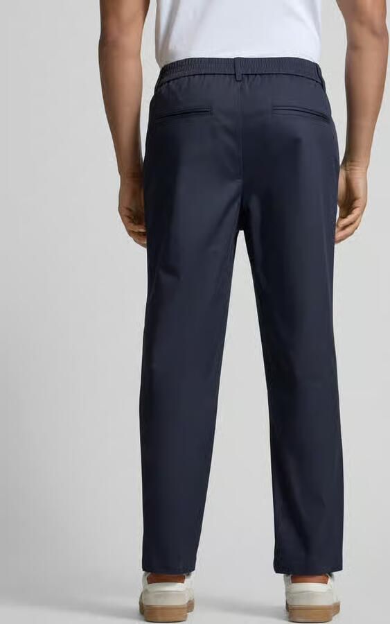 Casual friday Stoffen broek met elastische band model 'Marc'