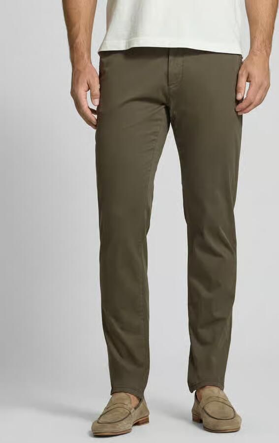 Casual friday Slim fit broek met Franse steekzakken - Foto 2