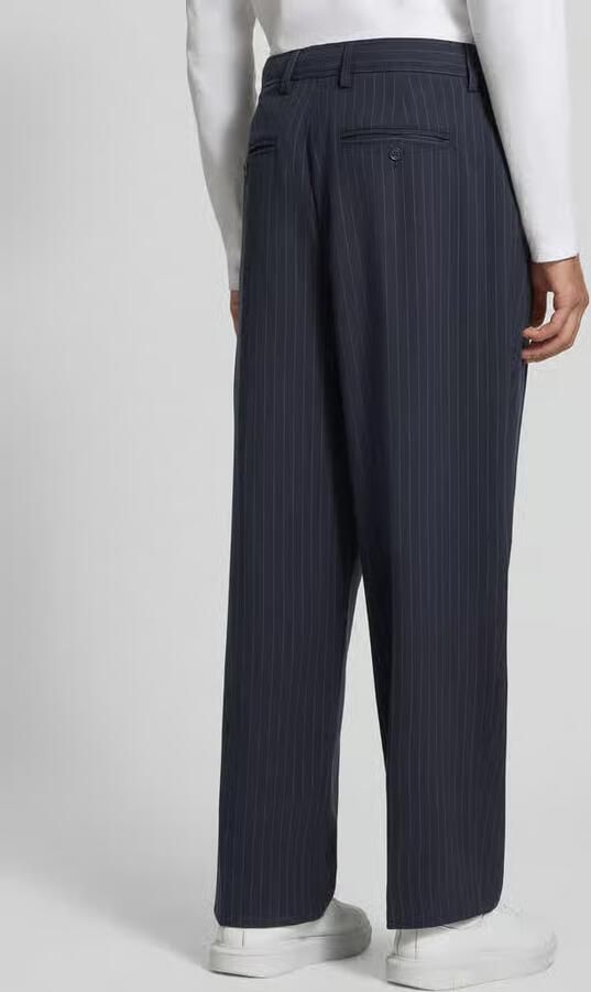 Casual friday Stoffen broek met persplooi model 'GRANT' - Foto 3