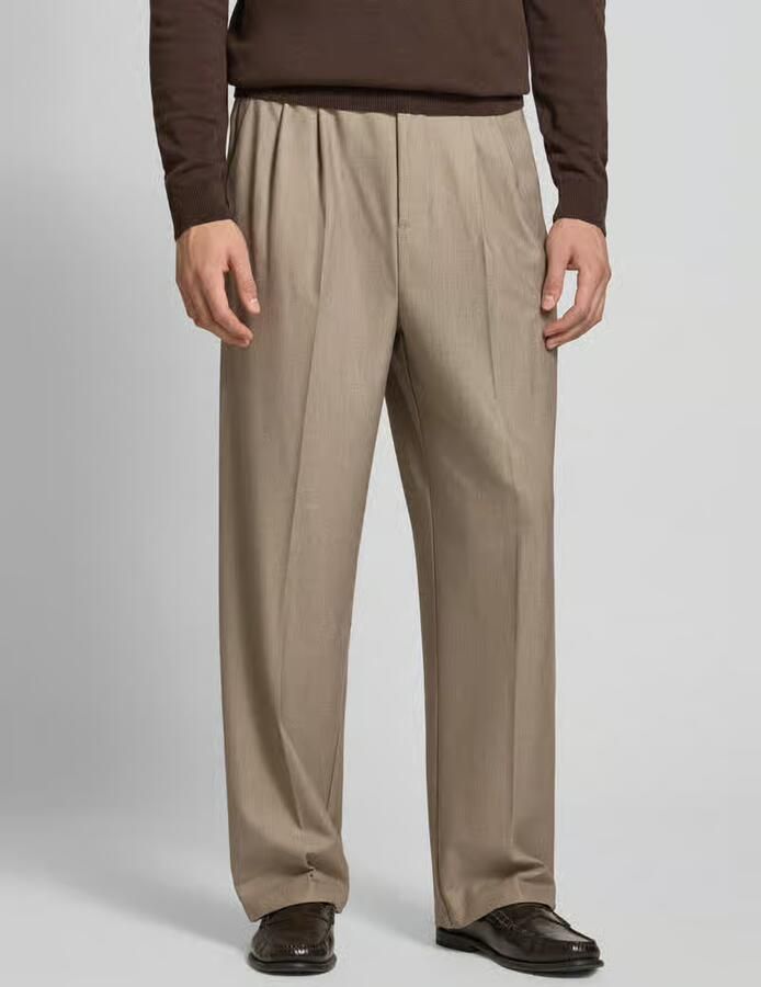 Casual friday straight fit broek met viscose model 'Grant' - Foto 2