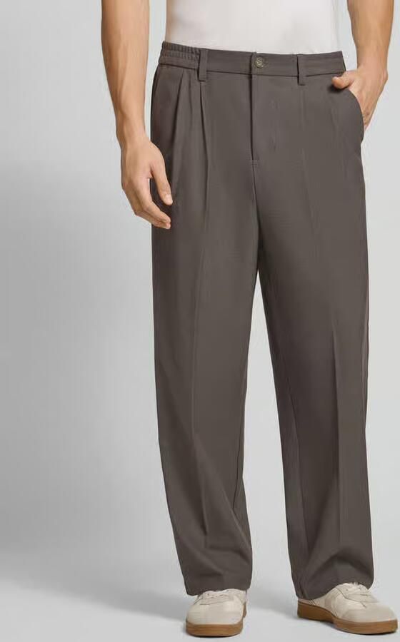 Casual friday straight fit broek met viscose model 'Grant' - Foto 2