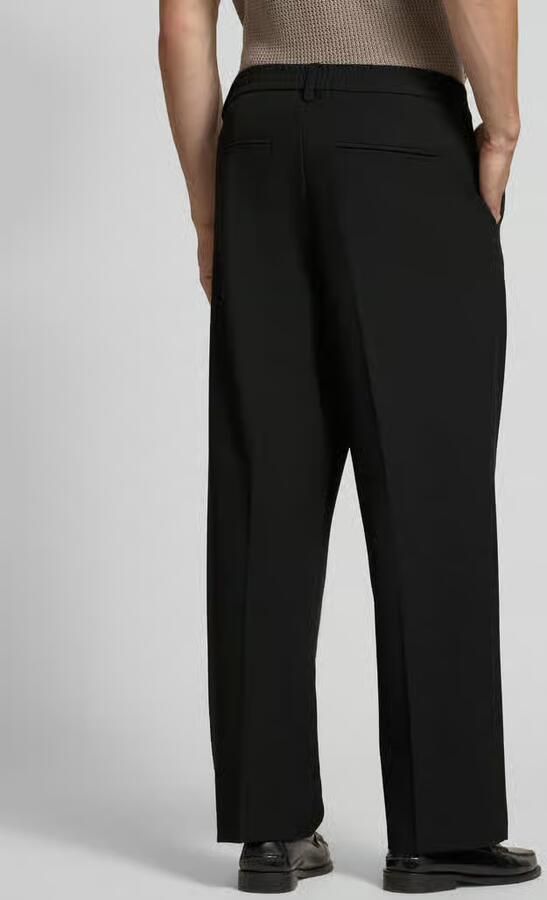 Casual friday regular fit stoffen broek met plooi aan de taille model 'Grant' - Foto 4