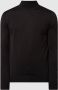 Casual friday Gebreide pullover met labeldetail - Thumbnail 1
