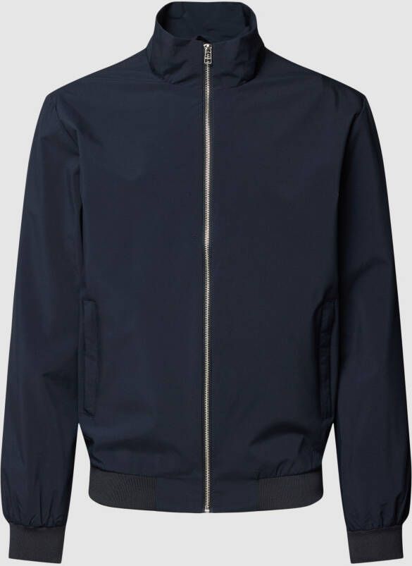 Casual friday Jack met platte kraag model 'Joshu zipper jacket'
