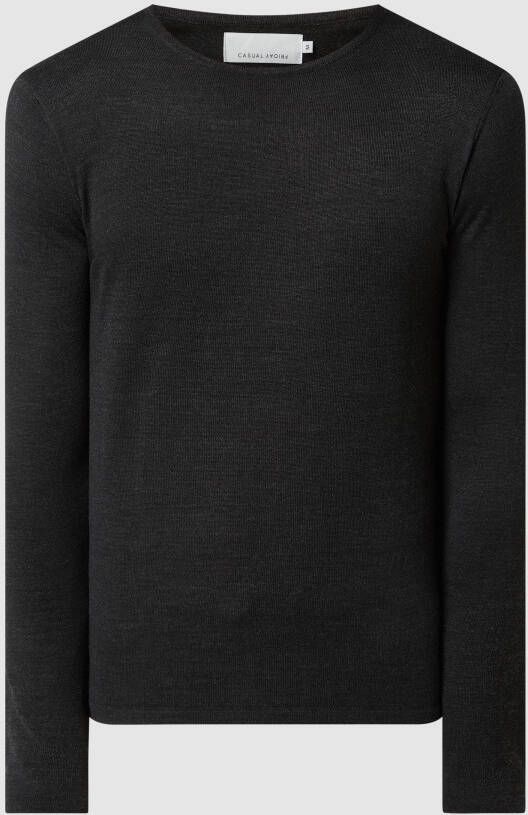 Casual friday Pullover van wolmix