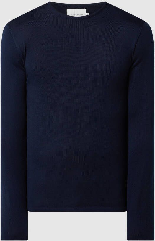 Casual friday Pullover van wolmix