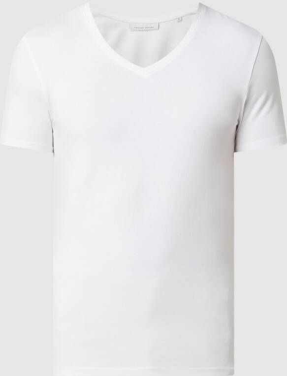 Casual friday T-shirt met stretch model 'Lincoln'