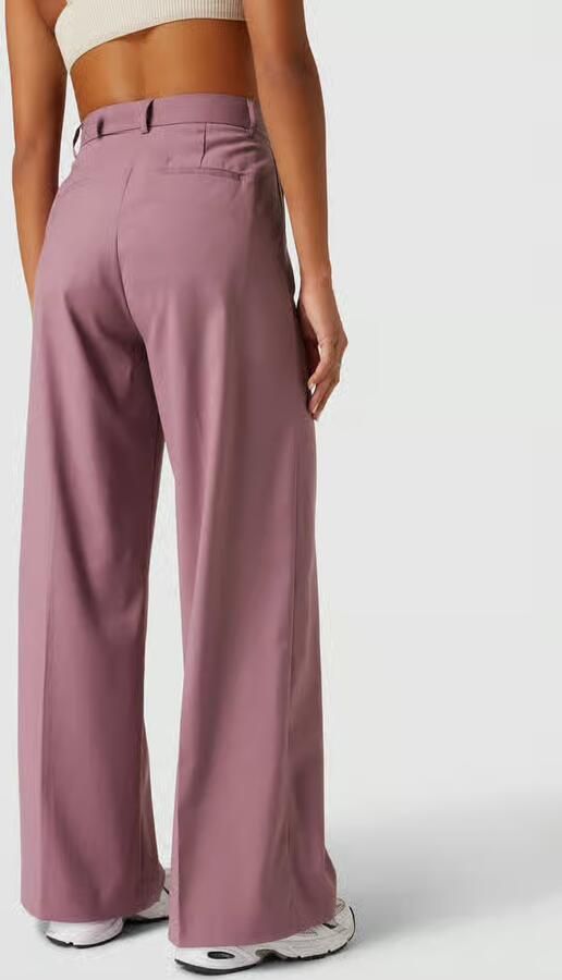 CATWALK JUNKIE Broek met vaste bandplooien