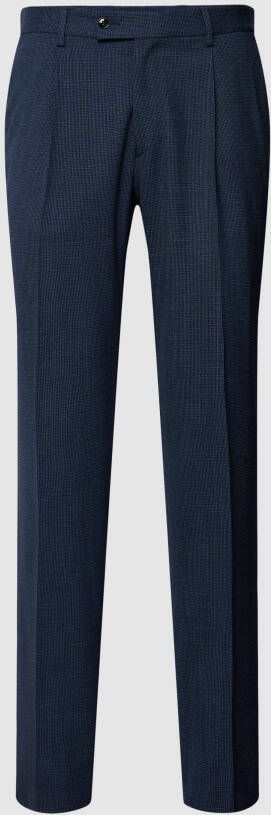 CG Club of Gents Pantalon van een mix van scheerwol en elastaan model 'Charlie'