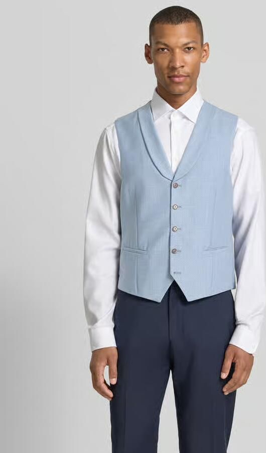 CG Club of Gents Gilet van zuivere scheerwol YOUR OWN PARTY by CG – CLUB of GENTS - Foto 2