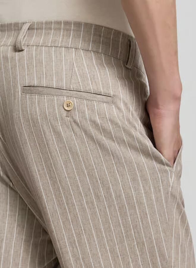 CG – CLUB of GENTS Broek met labeldetail model 'Orlando'
