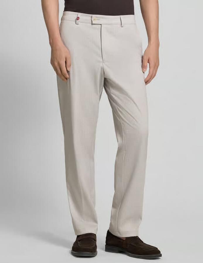 CG – CLUB of GENTS Broek met labeldetail model 'Orlando' - Foto 2