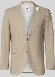 CG – CLUB of GENTS Colbert met bloemenapplicatie model 'Paul'