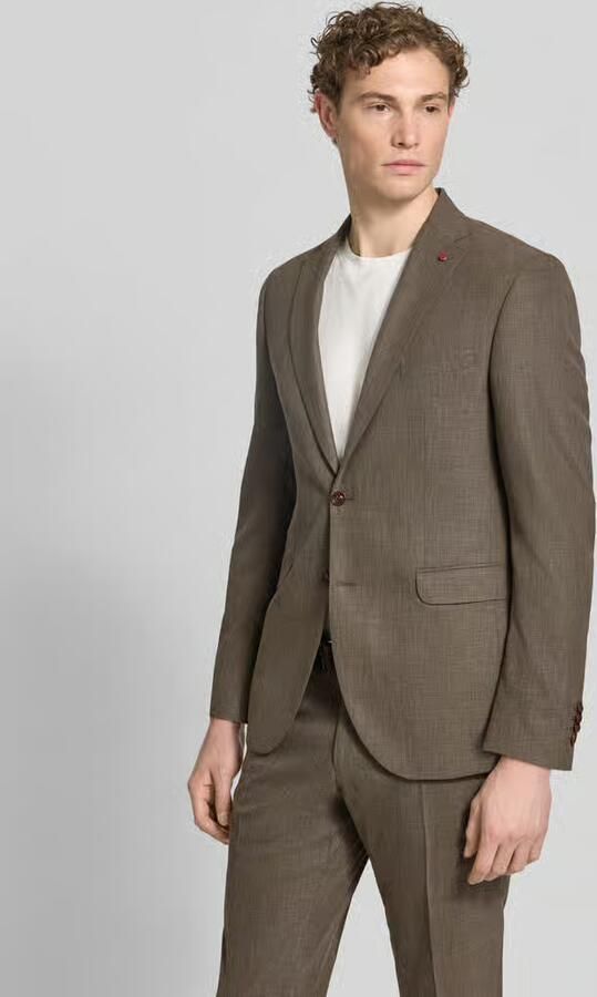 CG – CLUB of GENTS Colbert met klepzakken model 'Colvin' - Foto 4
