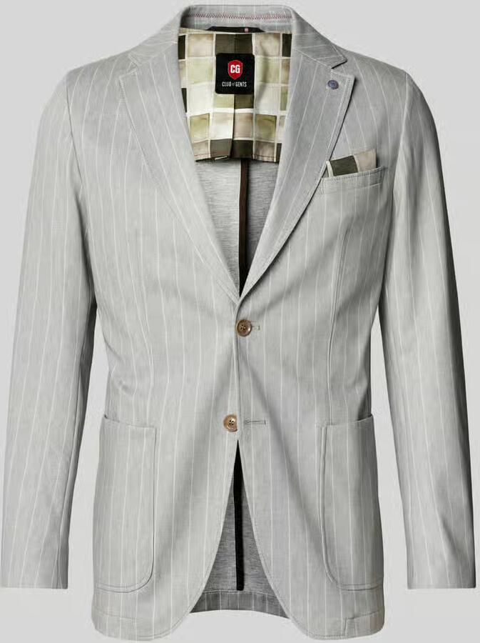 CG Club of Gents Colbert met opgestikte zakken model 'Carter' - Foto 3