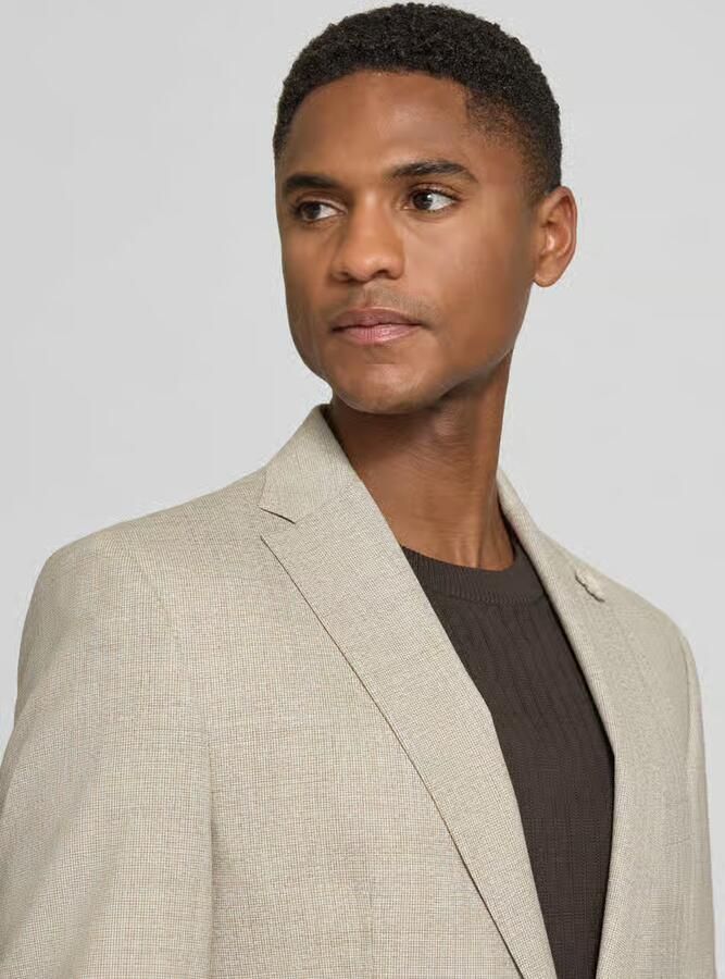 CG – CLUB of GENTS Colbert van scheerwol met klepzakken model 'Paul'