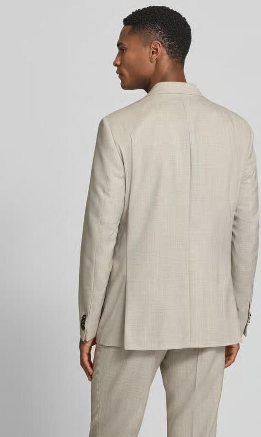 CG – CLUB of GENTS Colbert van scheerwol met klepzakken model 'Paul' - Foto 4