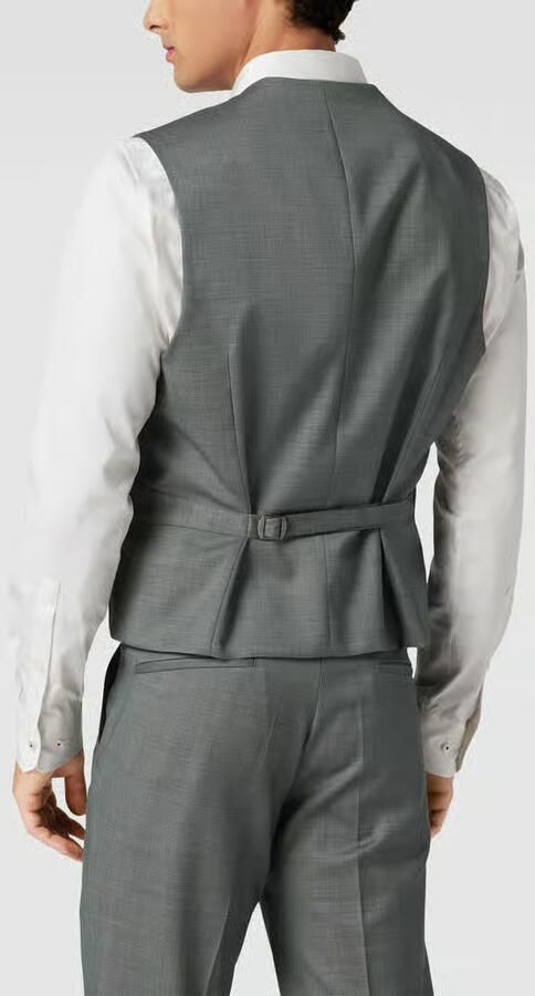 Club Of Gents Stijlvol Groen Gilet Gray Heren - Foto 3