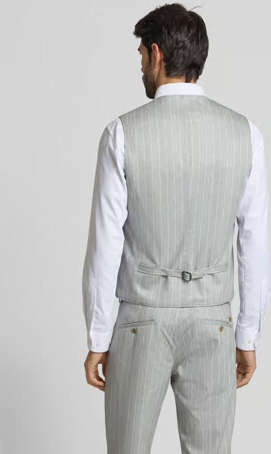 CG – CLUB of GENTS Gilet met strookzakken model 'Mosley'
