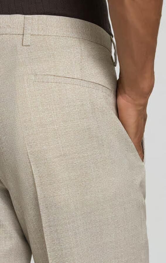 CG – CLUB of GENTS Pantalon met persplooi model 'Paco'