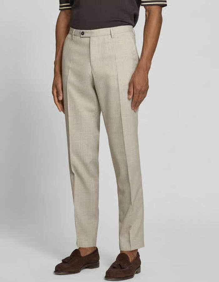 CG – CLUB of GENTS Pantalon met persplooi model 'Paco' - Foto 2