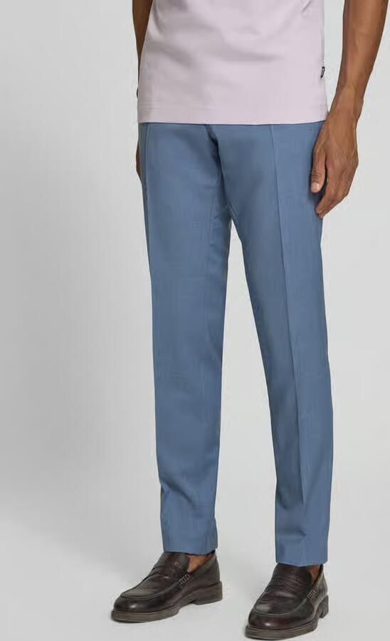 CG Club of Gents Slim fit pantalon van scheerwol YOUR OWN PARTY by CG – CLUB of GENTS - Foto 3