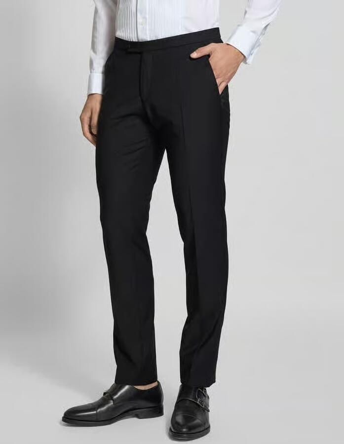 CG – CLUB of GENTS Pantalon met persplooien model 'Pierre' - Foto 3