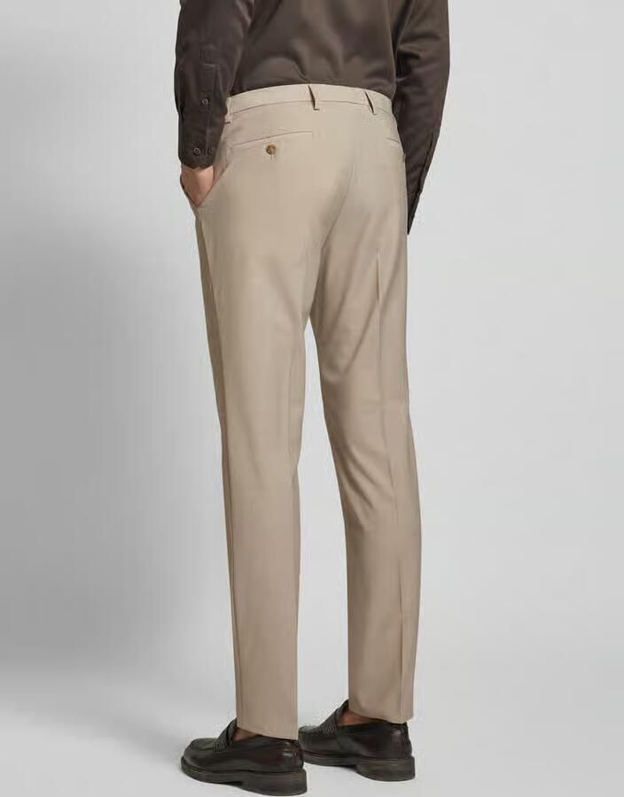 CG – CLUB of GENTS Pantalon van pure viscose model 'Cedric'