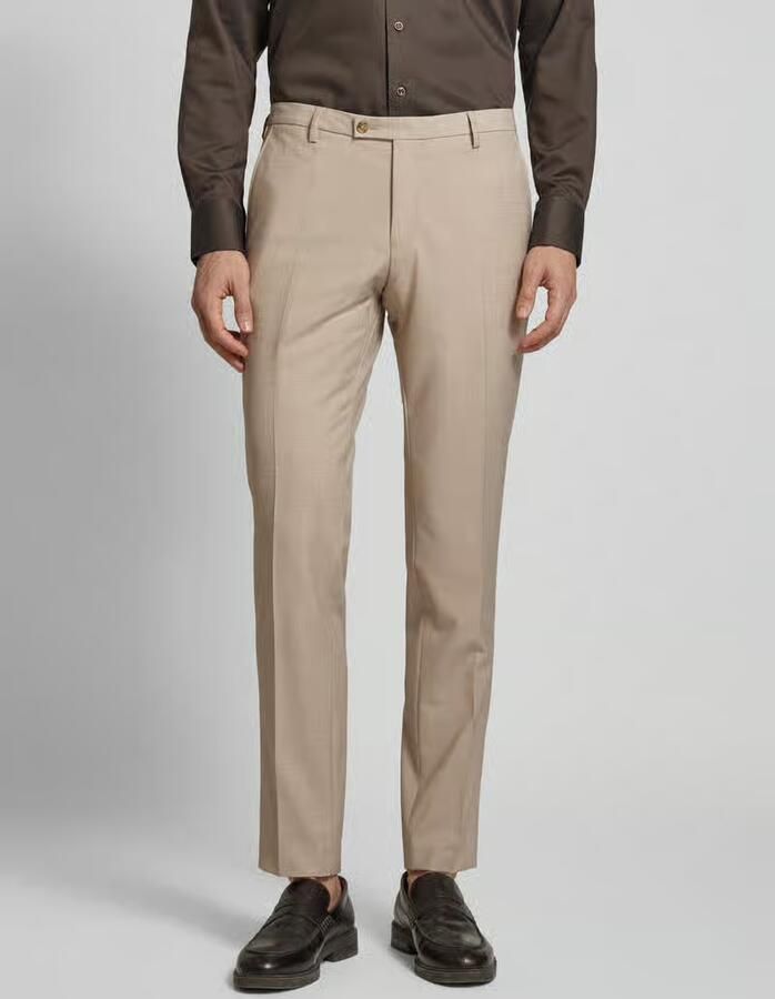 CG – CLUB of GENTS Pantalon van pure viscose model 'Cedric' - Foto 2