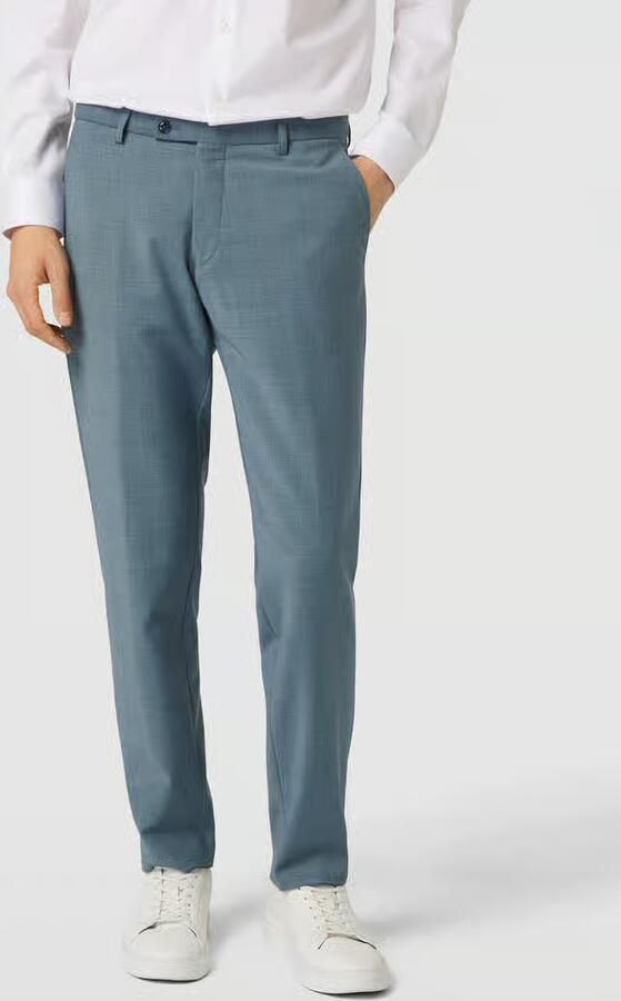 CG – CLUB of GENTS Pantalon van pure viscose model 'Cedric' - Foto 2